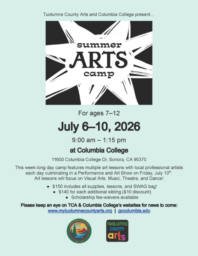TCA 2026 Summer Arts Camp