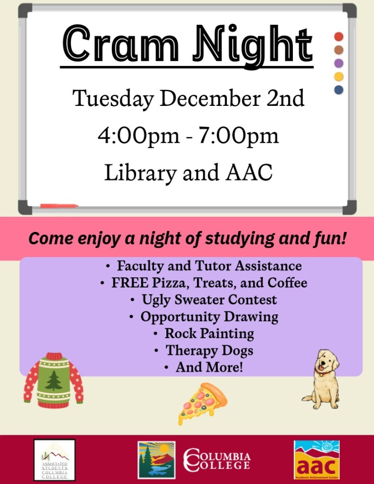 Cram Night Fall 2025 Flyer