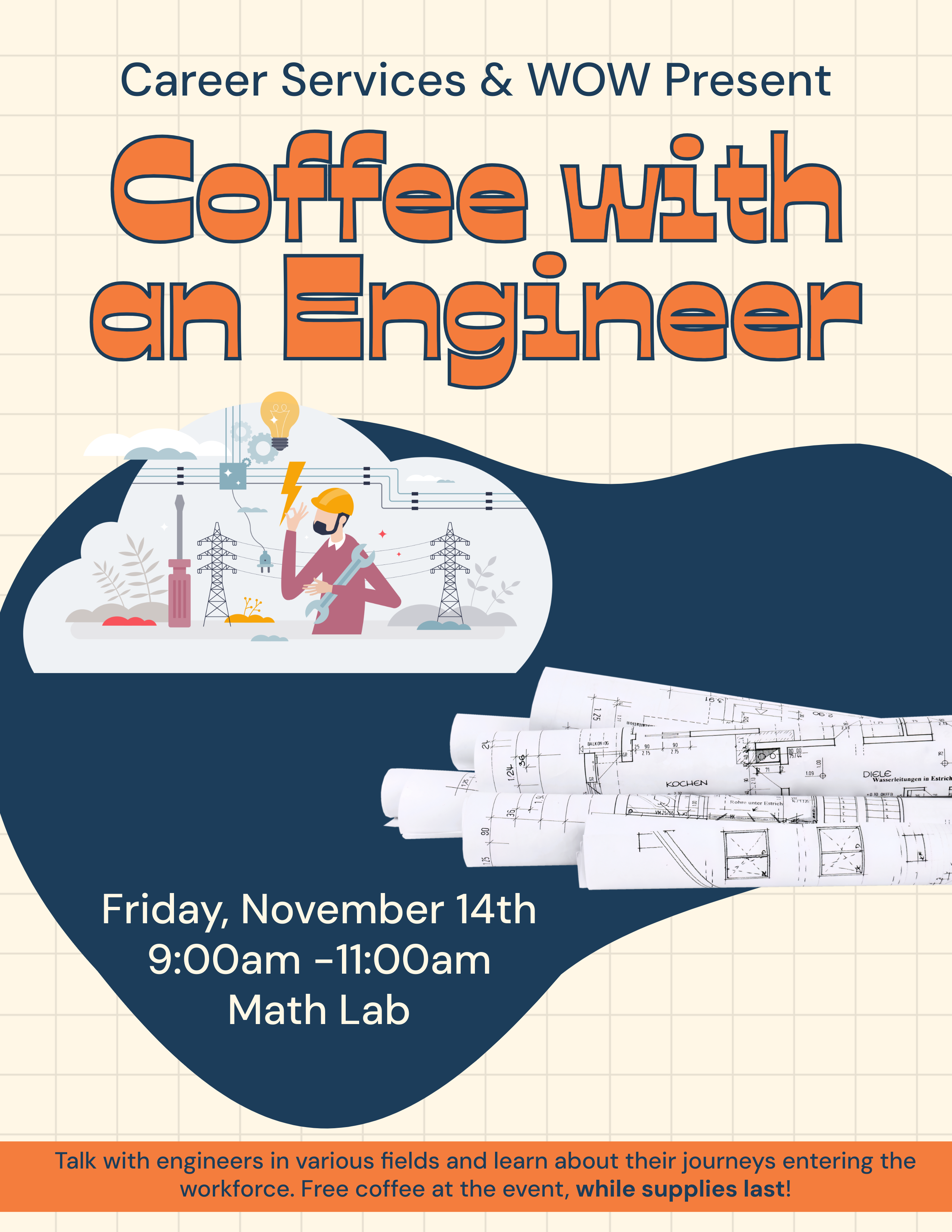 Coffee with an Engineer Event Flyer