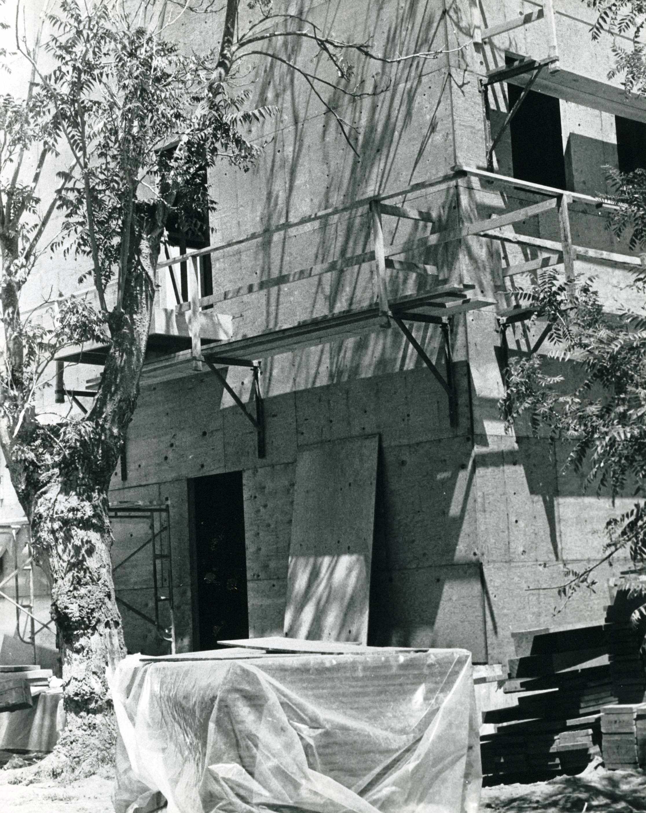 construction of building