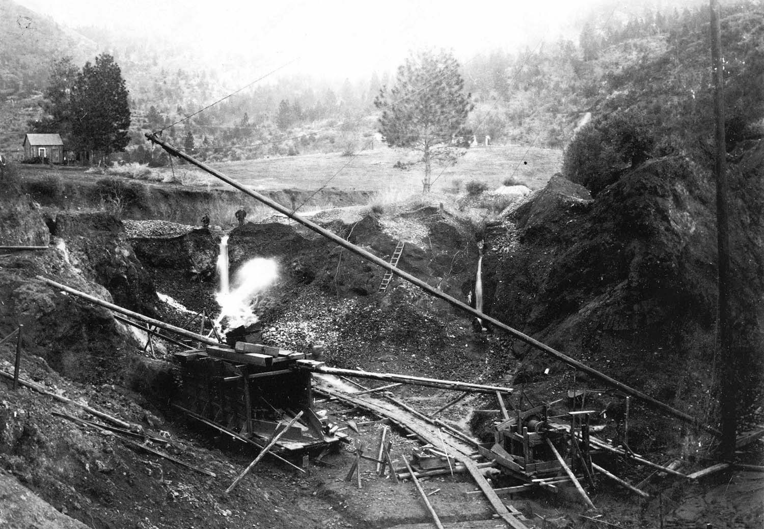 start of town construction