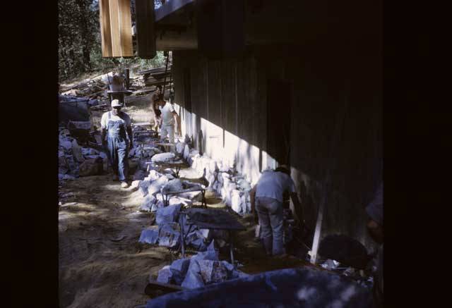 Buckeye Building constuction with people putting up siding