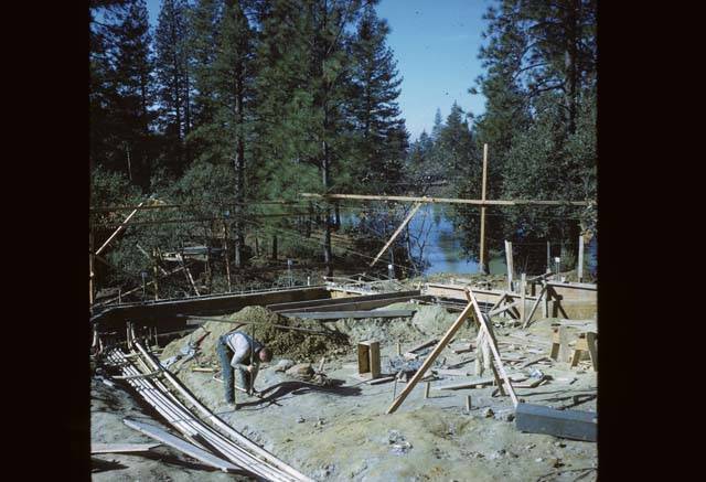 working on foundation