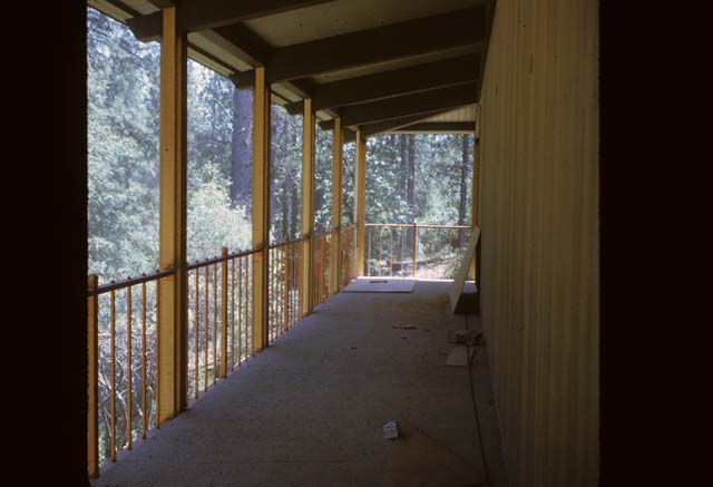 second floor outdoor hallway