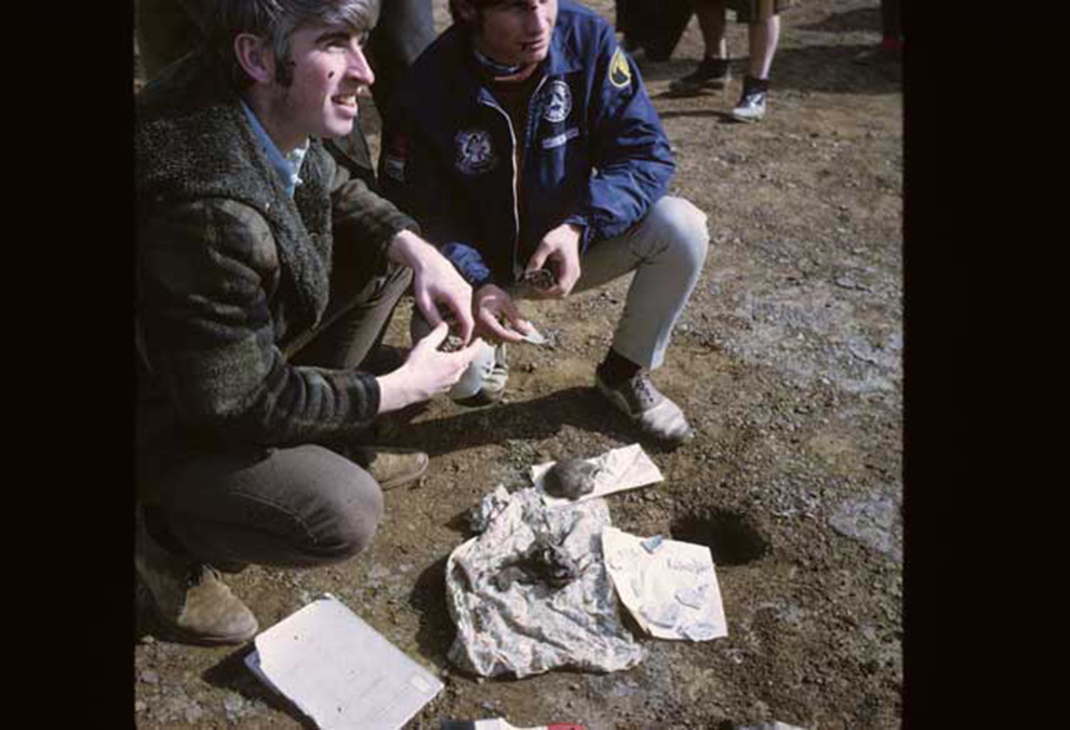 people with construction plans