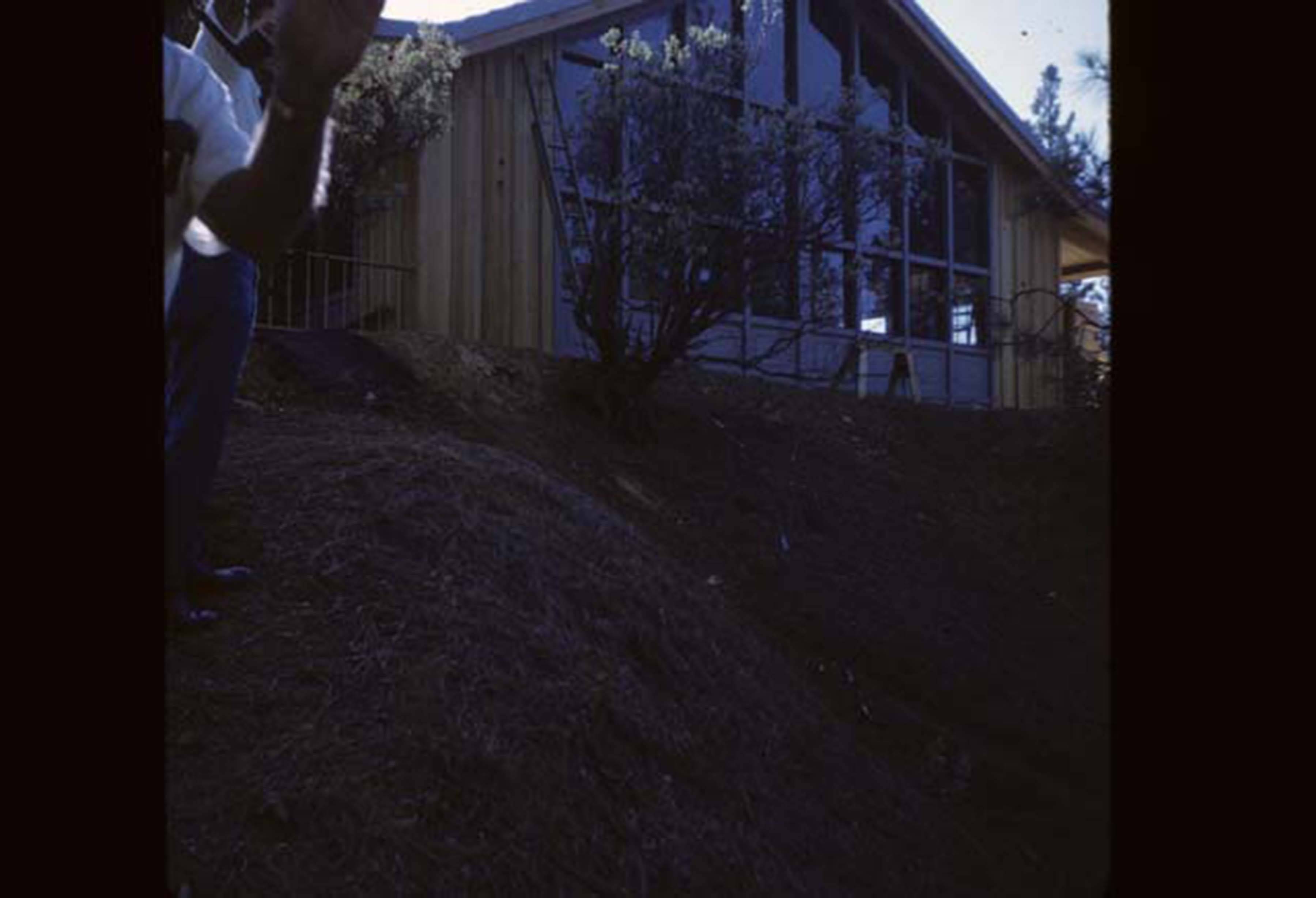 Erosion around campus