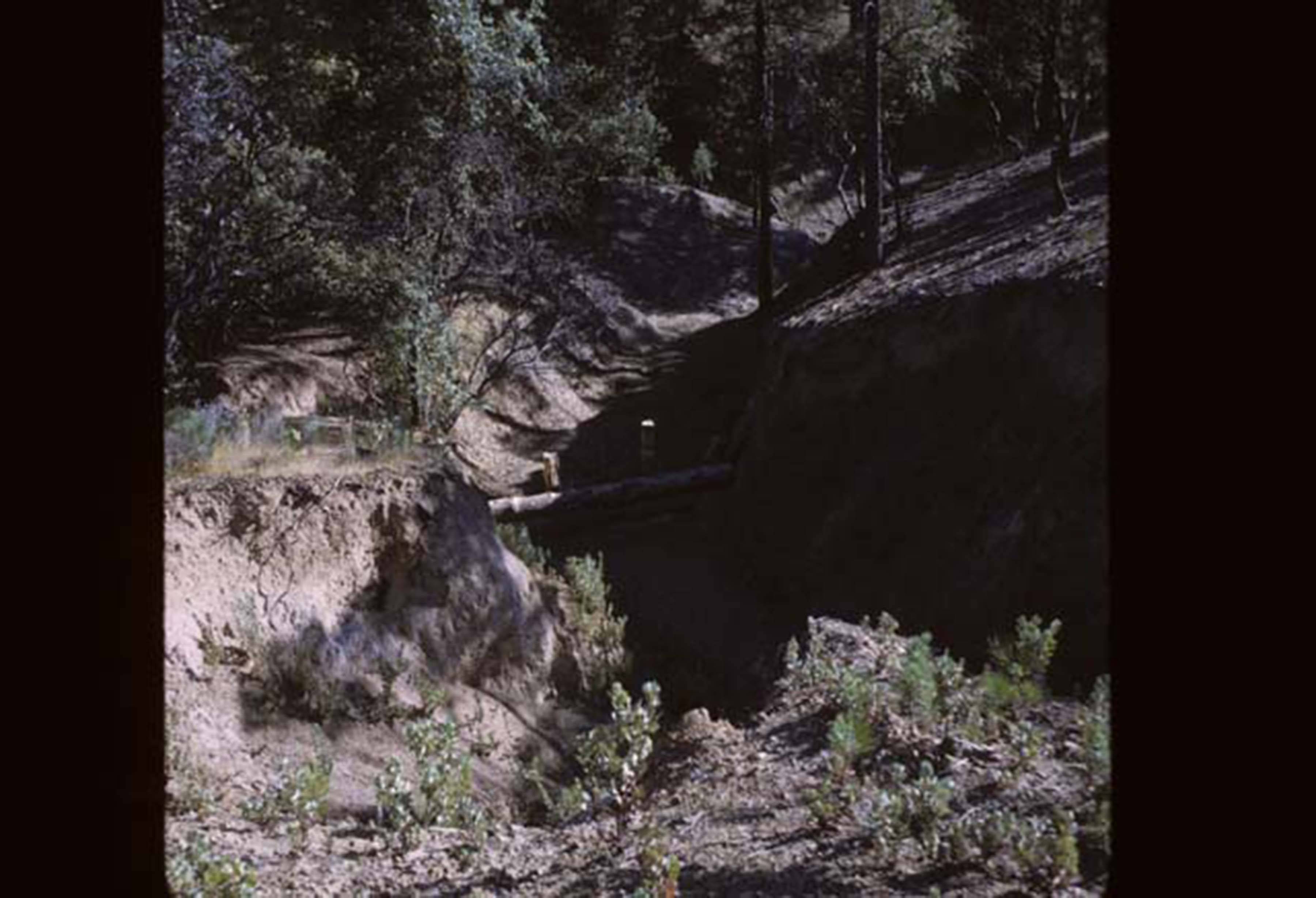 Erosion around campus