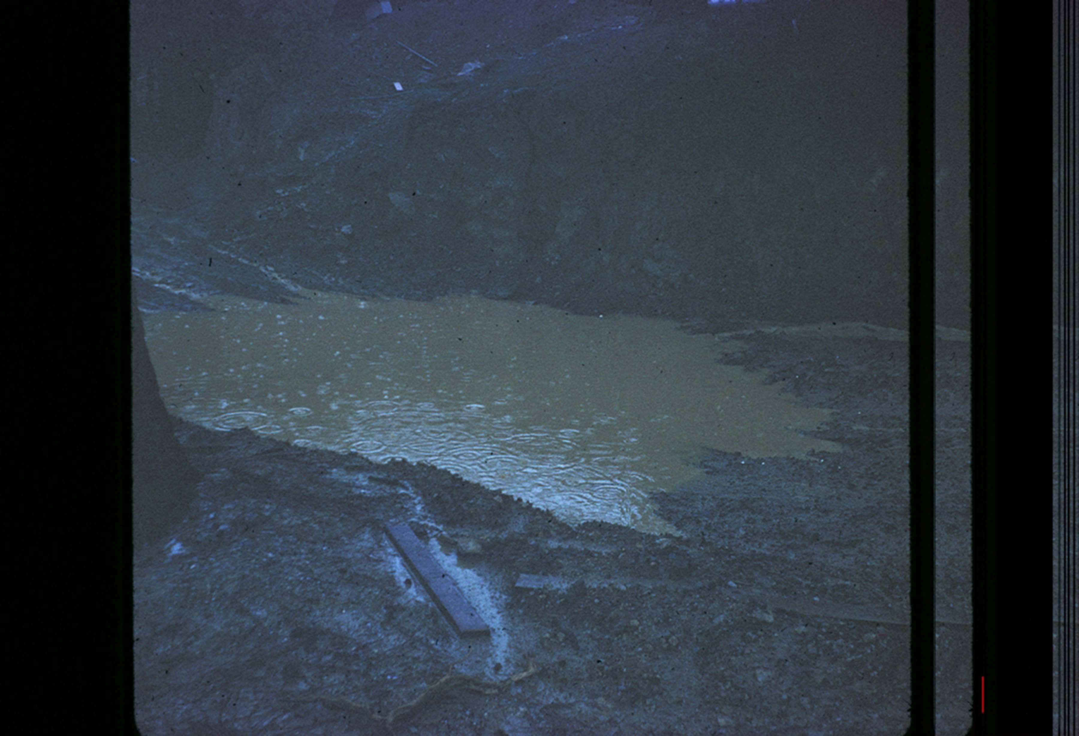 ditch filled with water