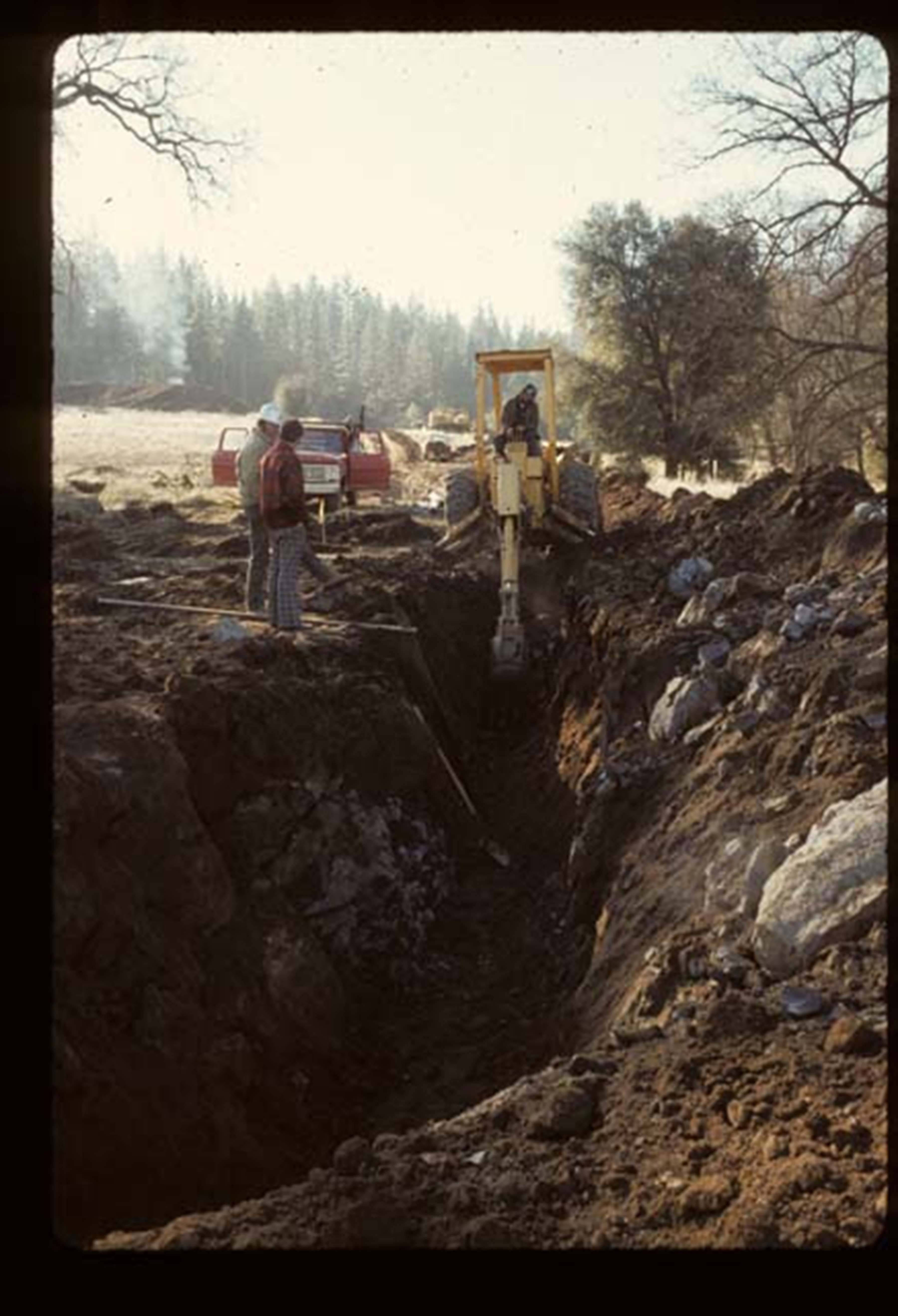 Erosion around campus