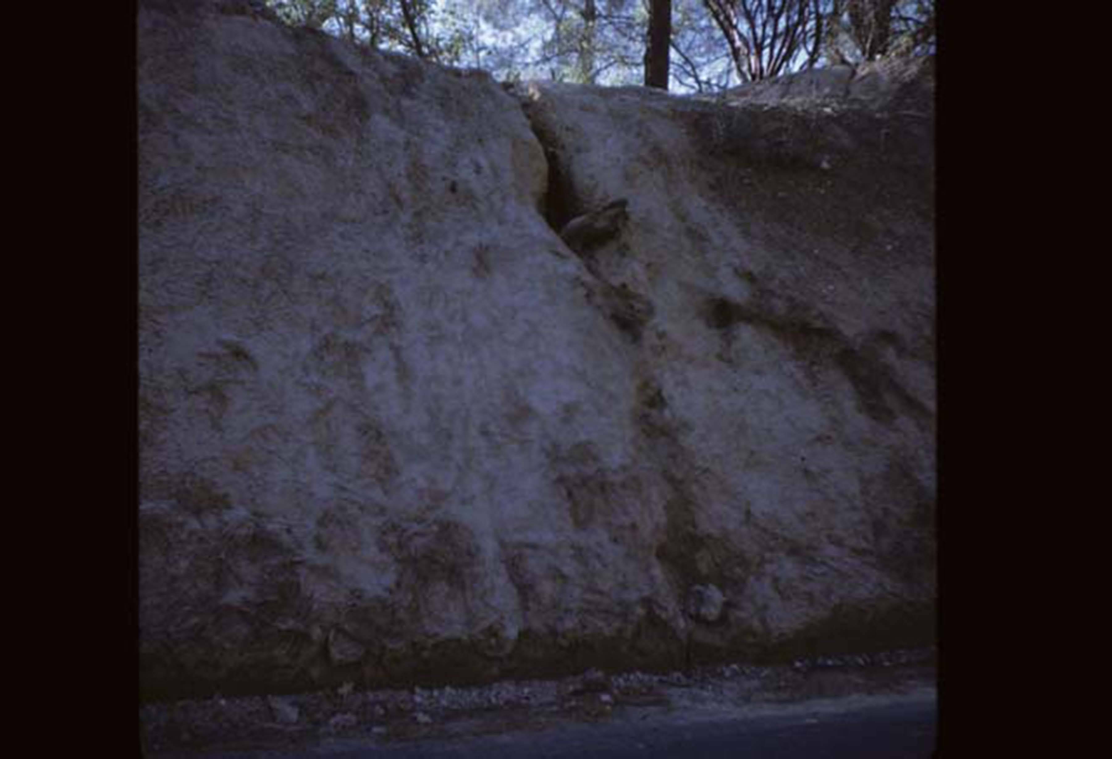 Erosion around campus