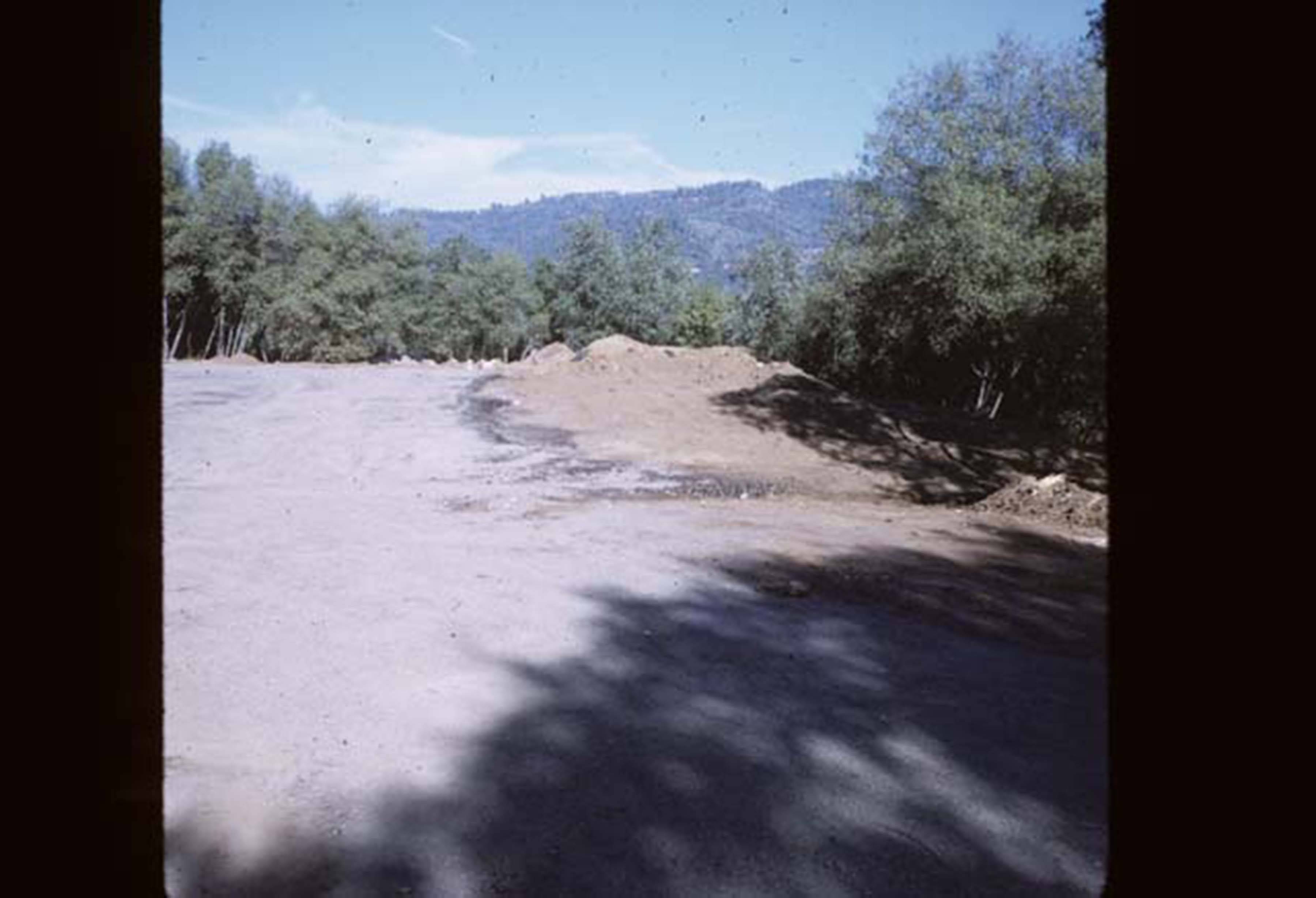 Erosion around campus