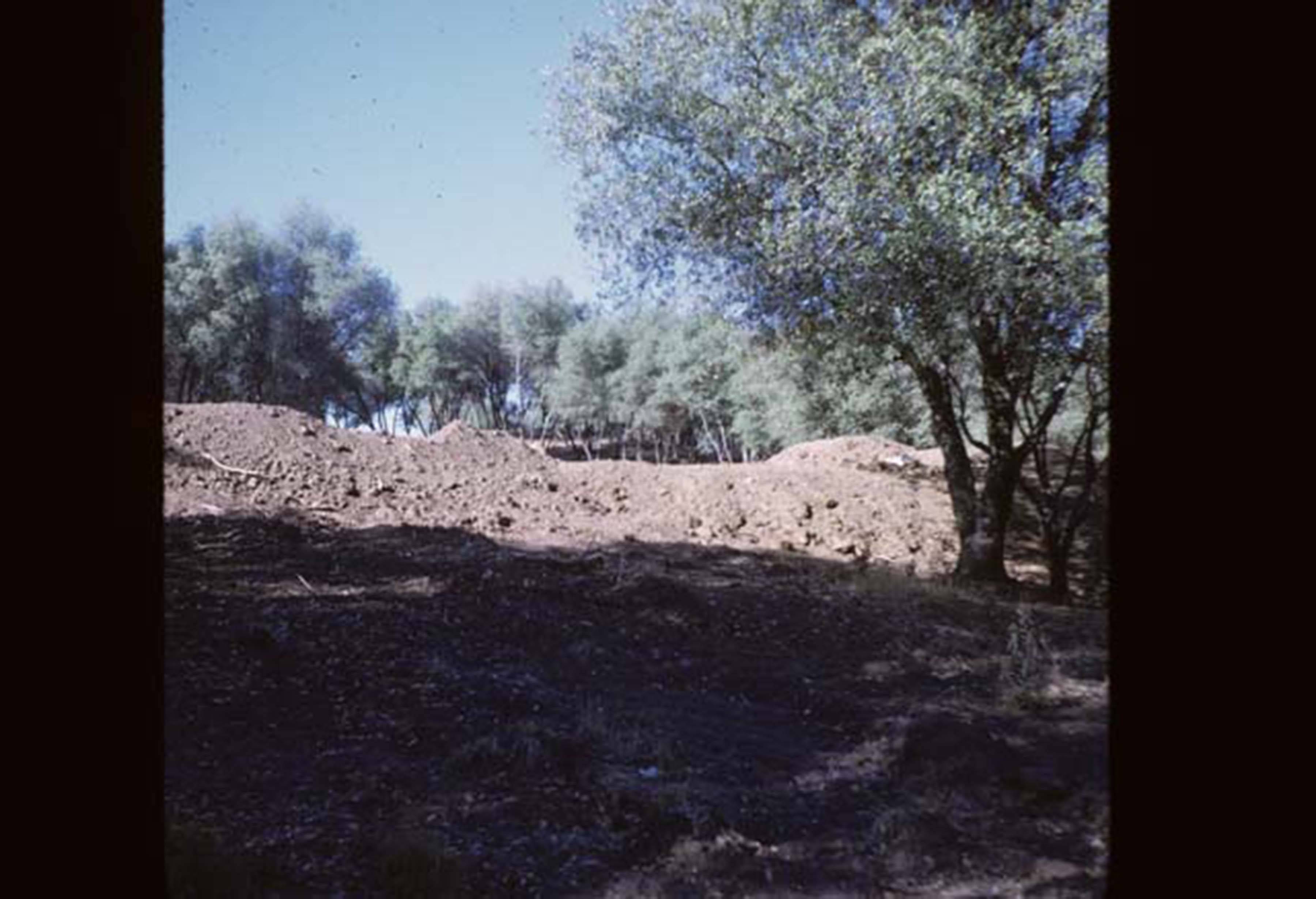 Erosion around campus
