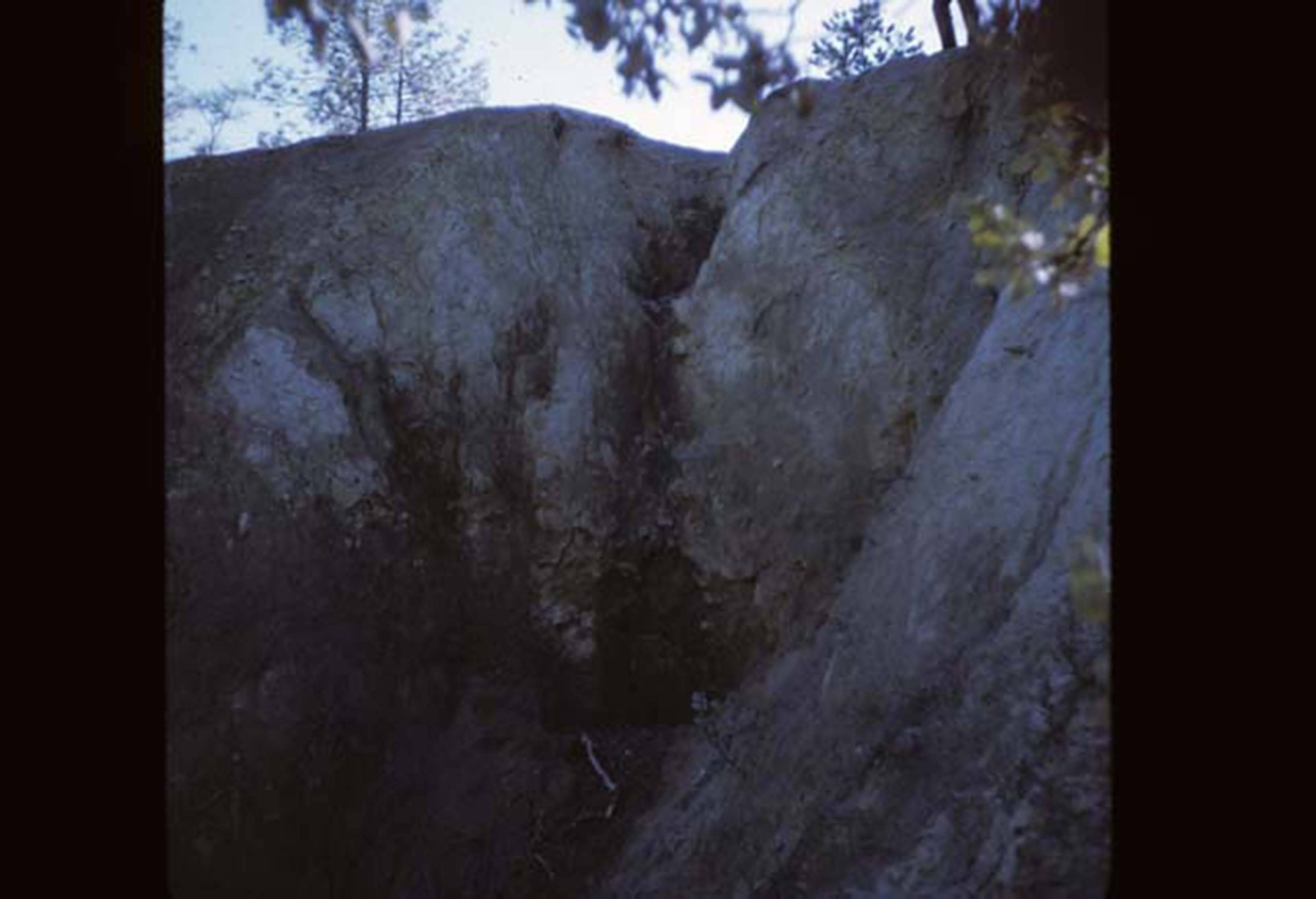 Erosion around campus