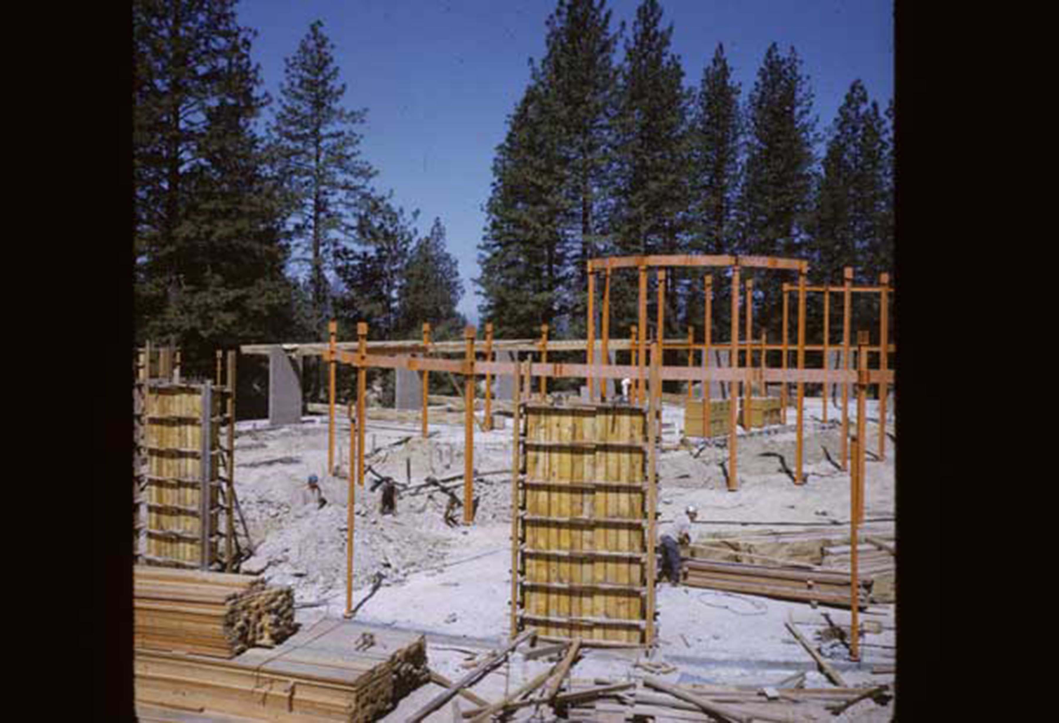 First floor exterior walls