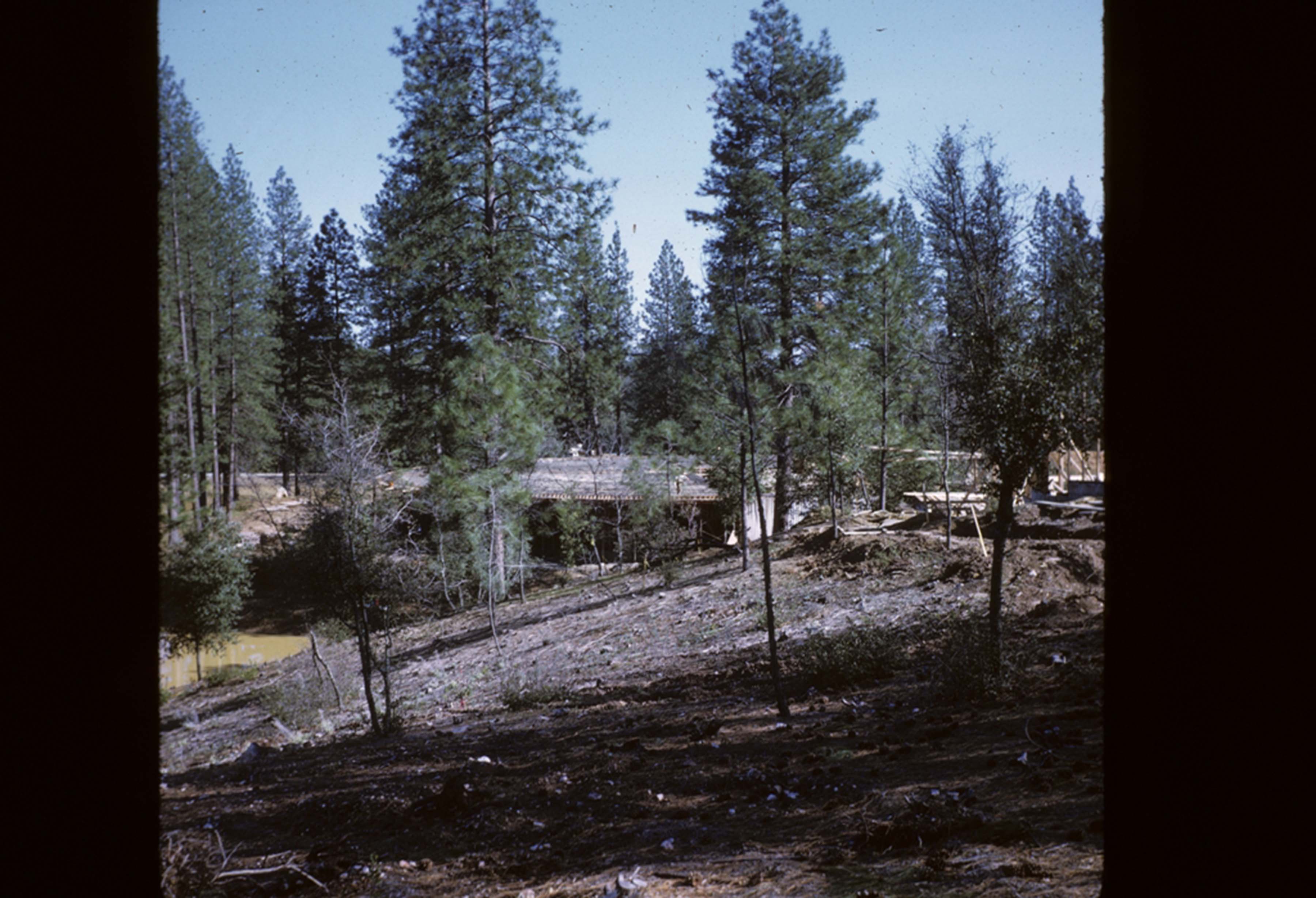 foundation from downhill