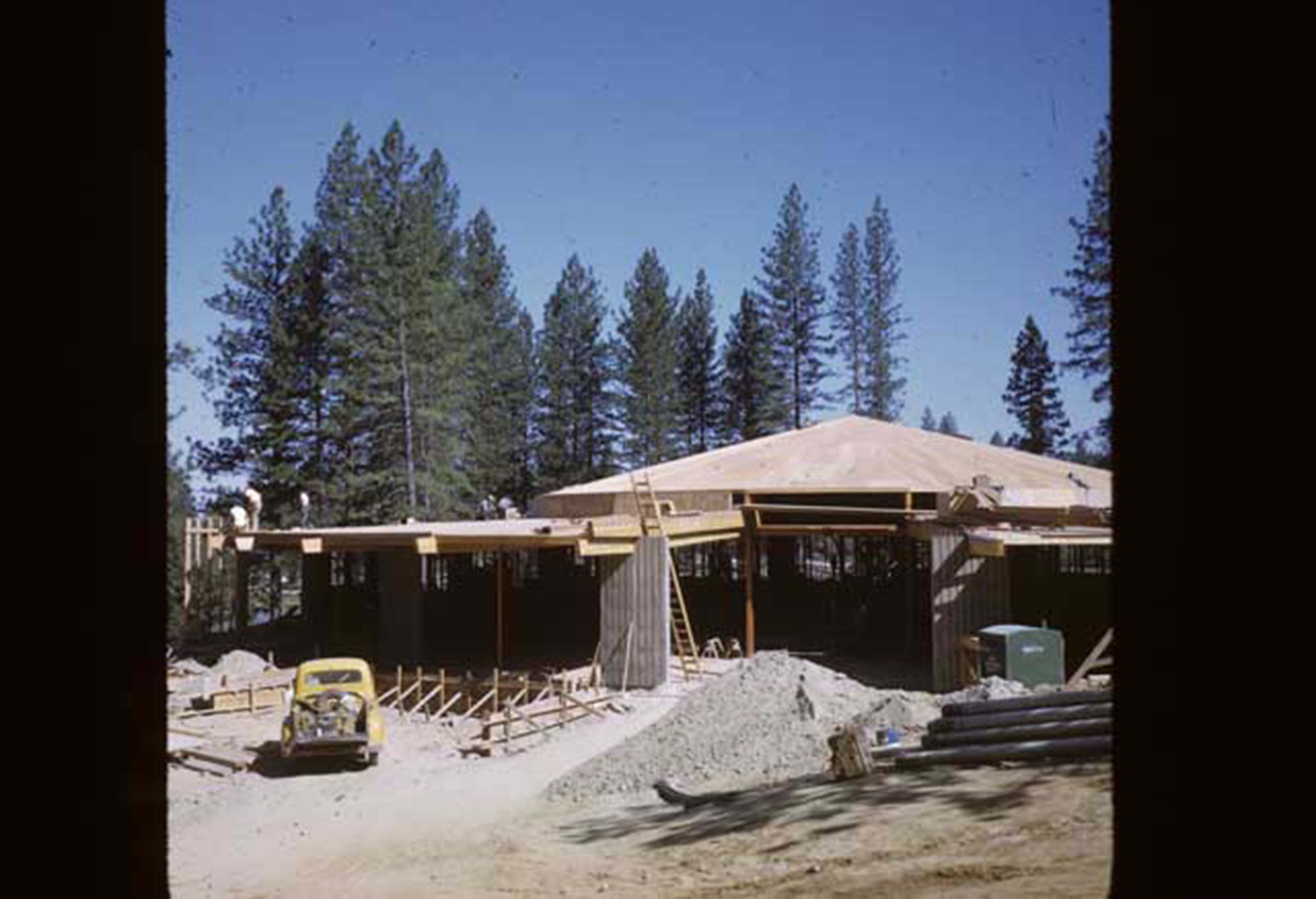 handicap parking and driveway construction