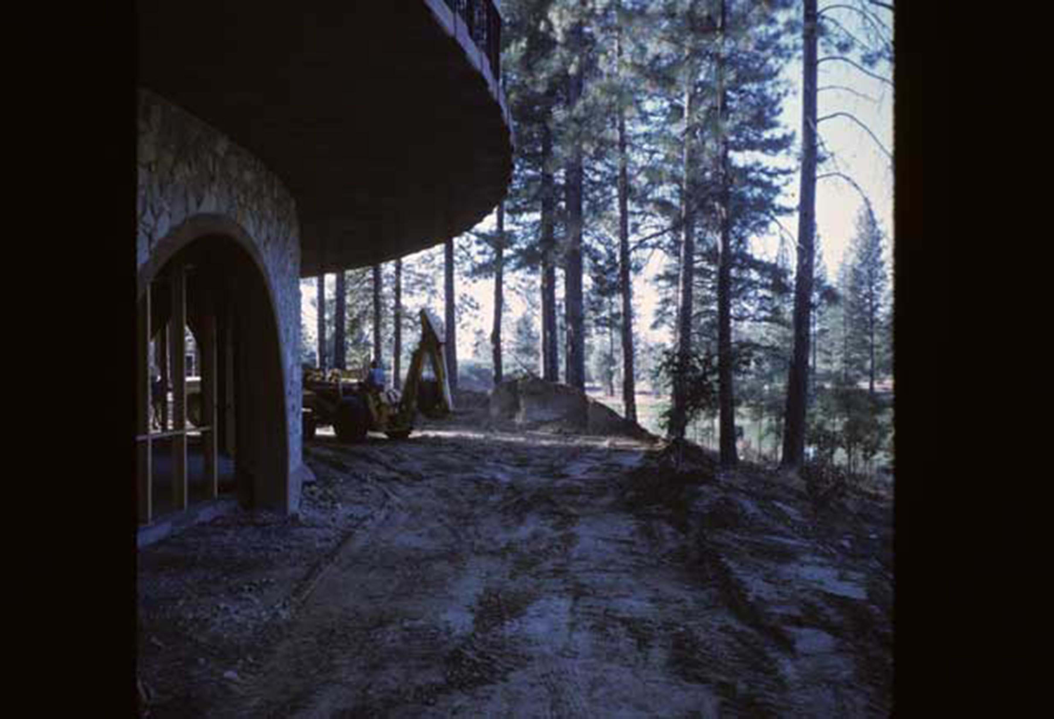 bare walkway on first floor