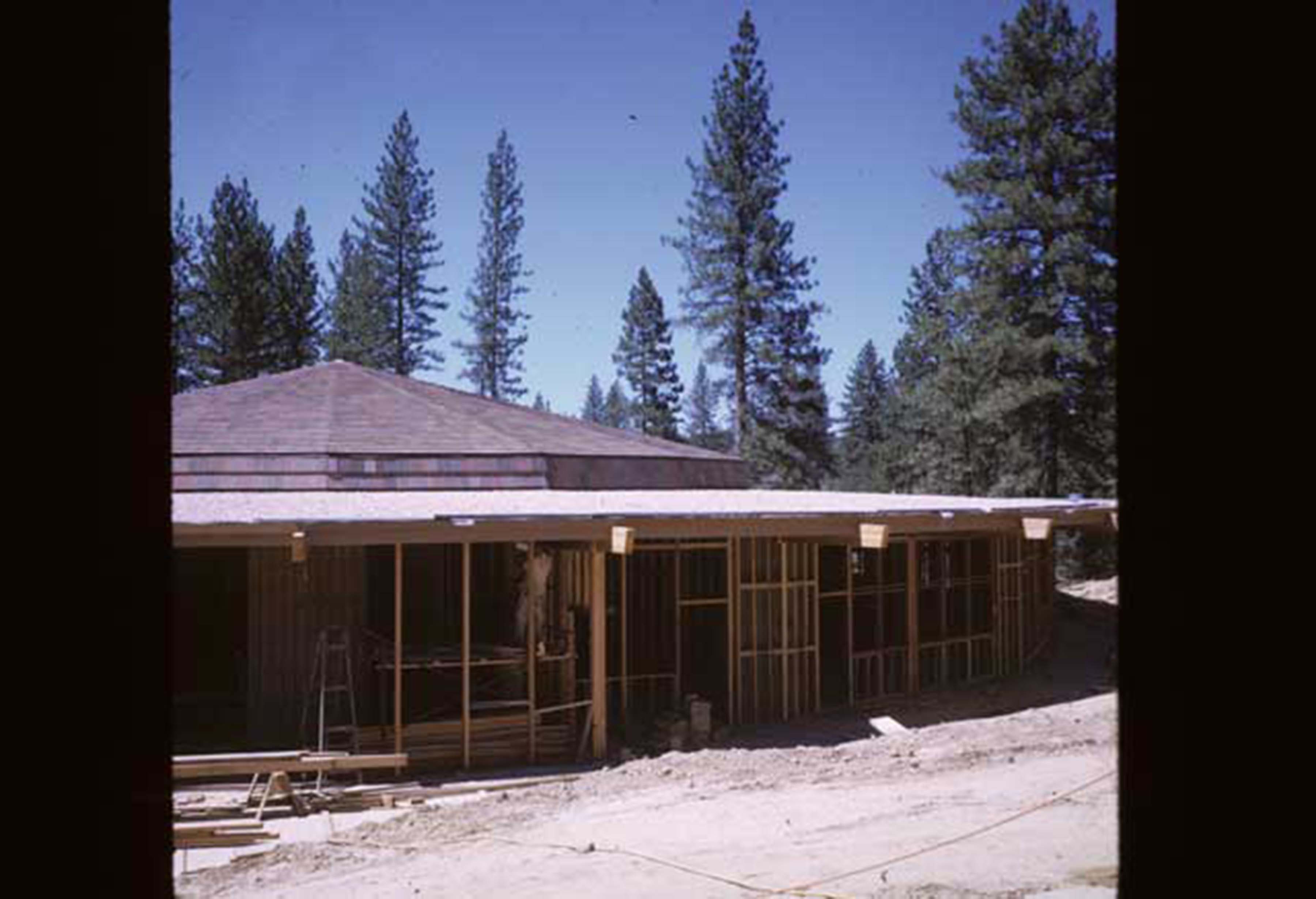 second floor exterior walls