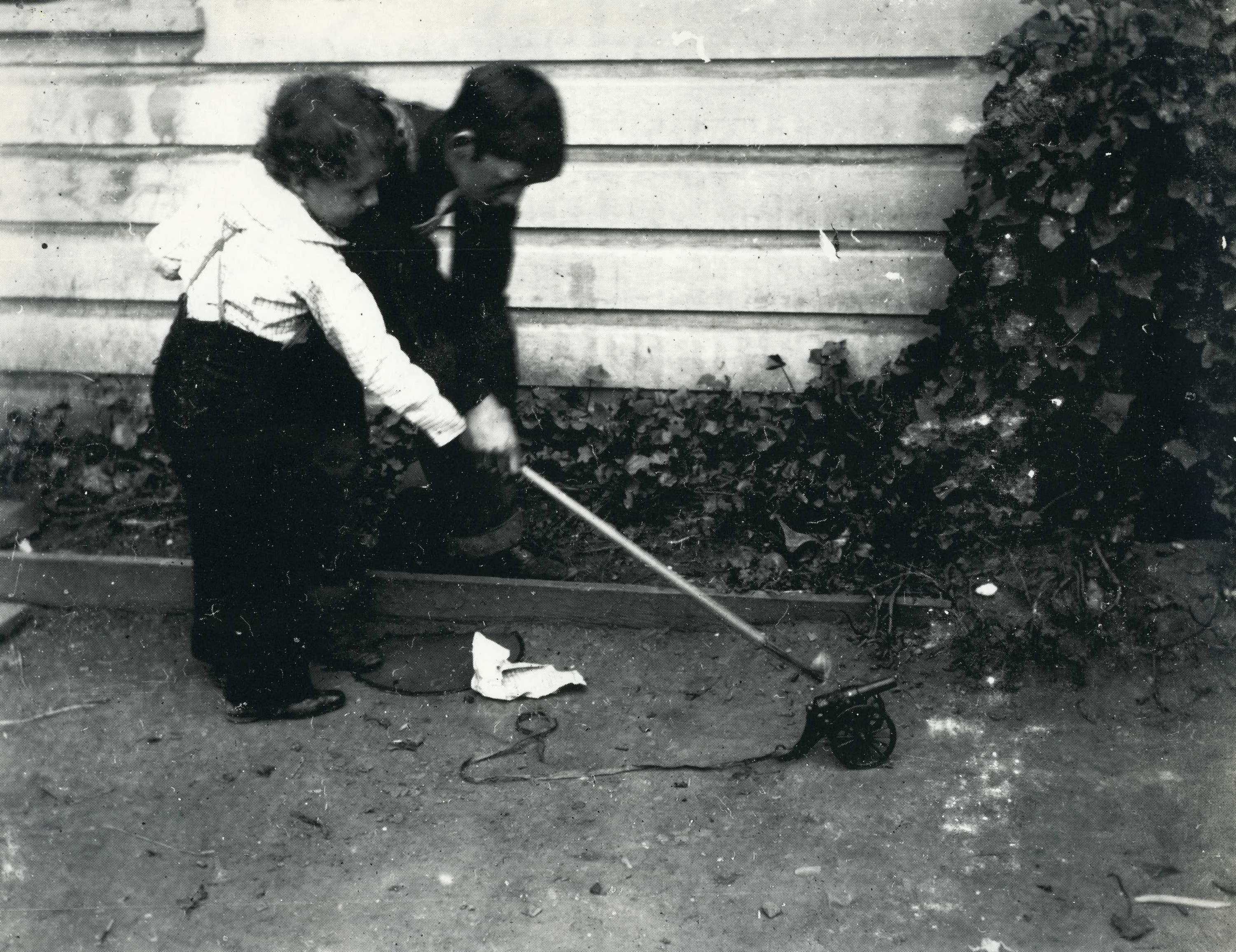 kids playing with toy