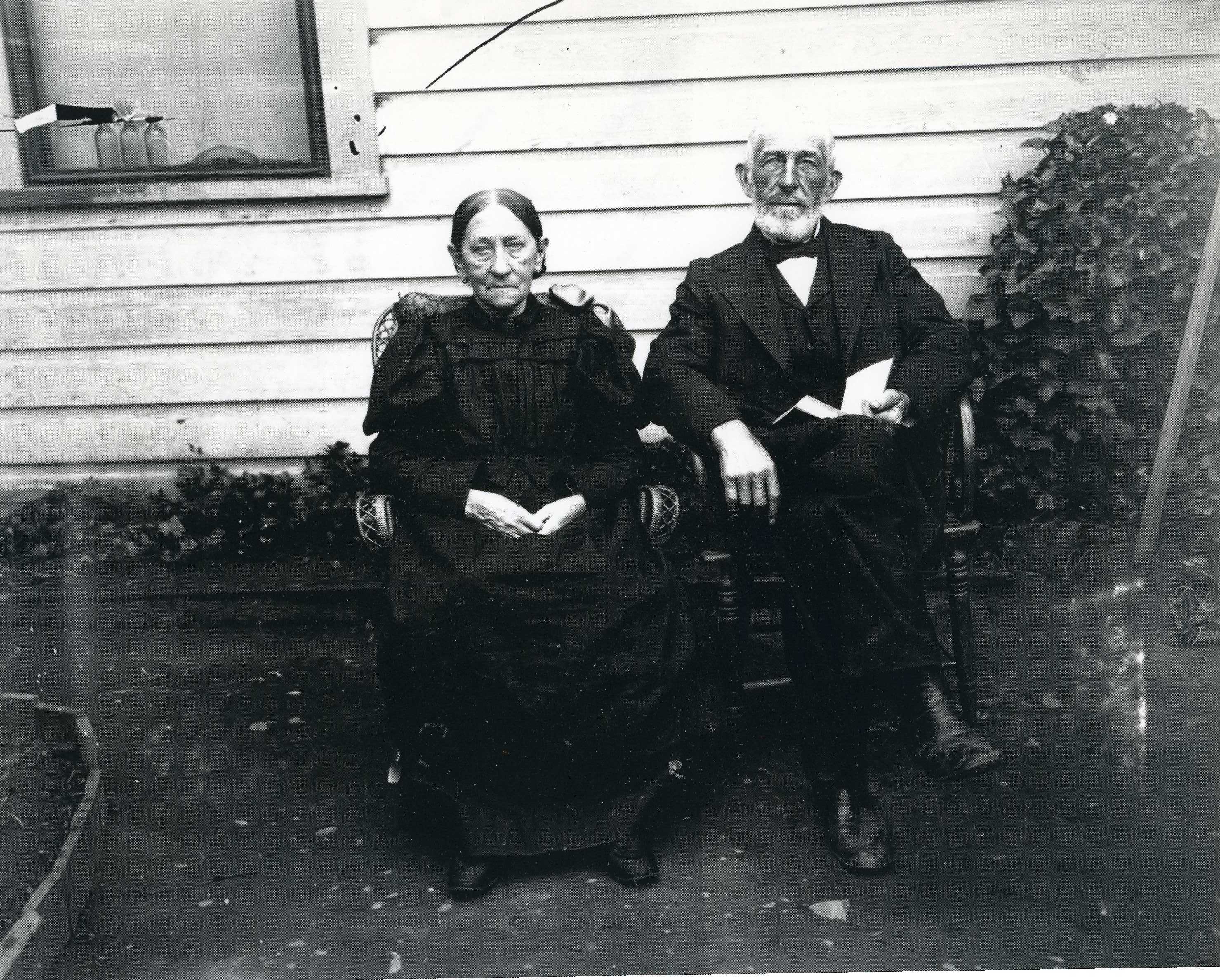 couple posing for photo