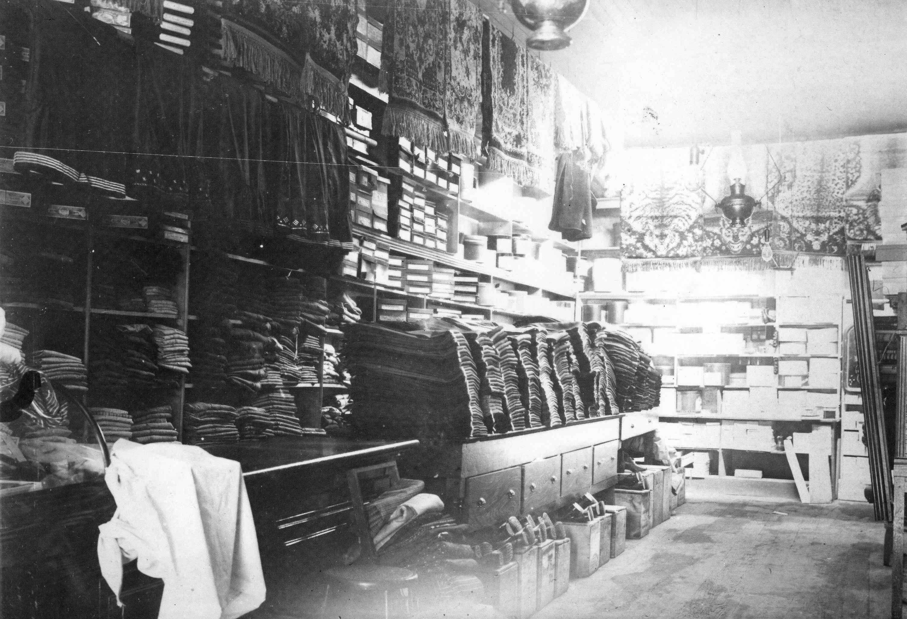 inside store